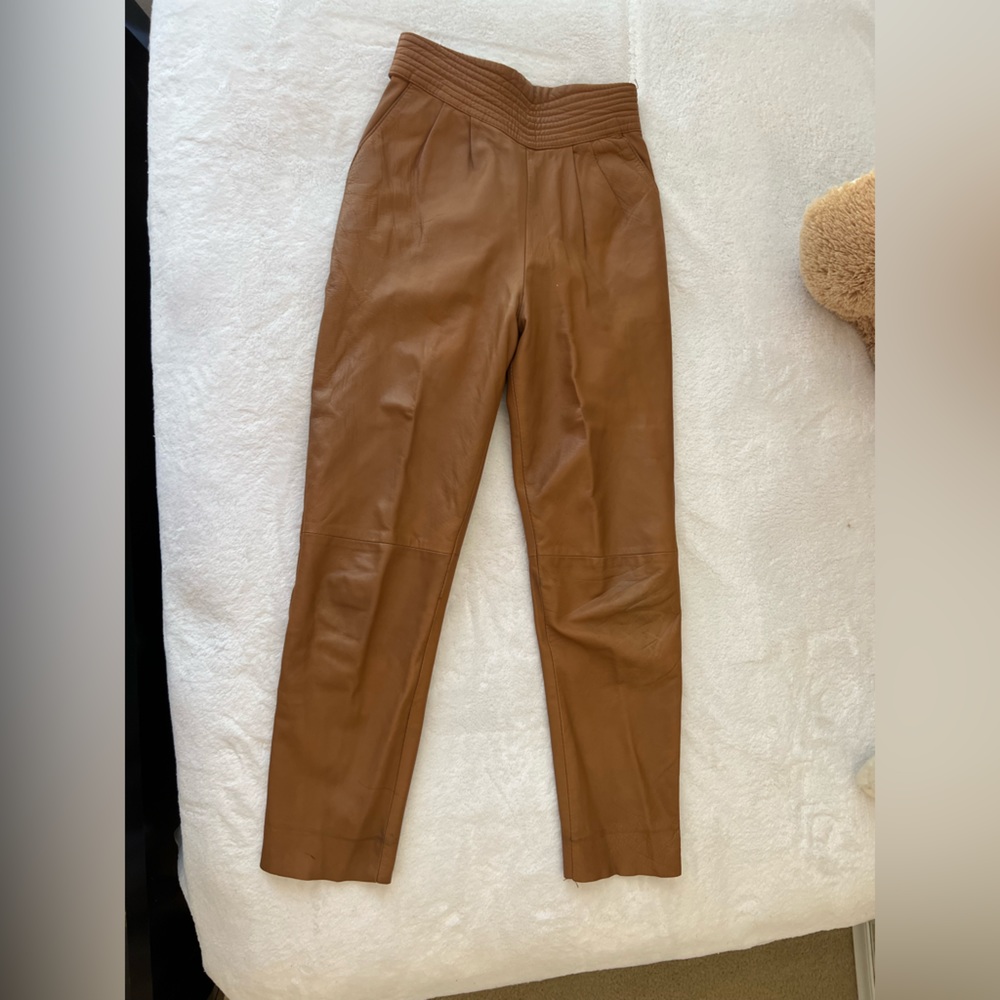 Leather pants